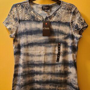 Chaps Short Sleeved Top